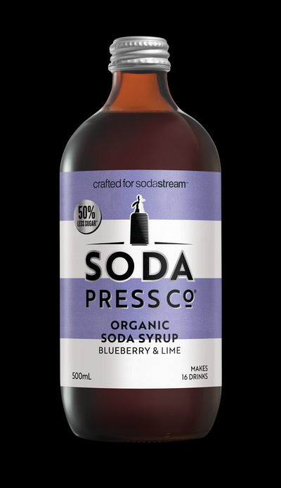 Organic - Blueberry & Lime (soda & mixer syrup)