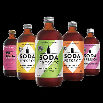 Skeptisk Bevidstløs Dempsey Pick & Mix 6 Pack Soda Syrups or Kombucha Concentrates | Soda Press Co