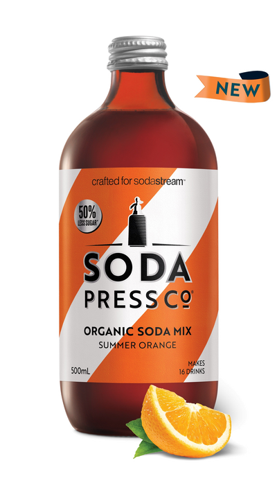 Organic - Summer Orange best before 15/03/2024 (soda & mixer syrup)